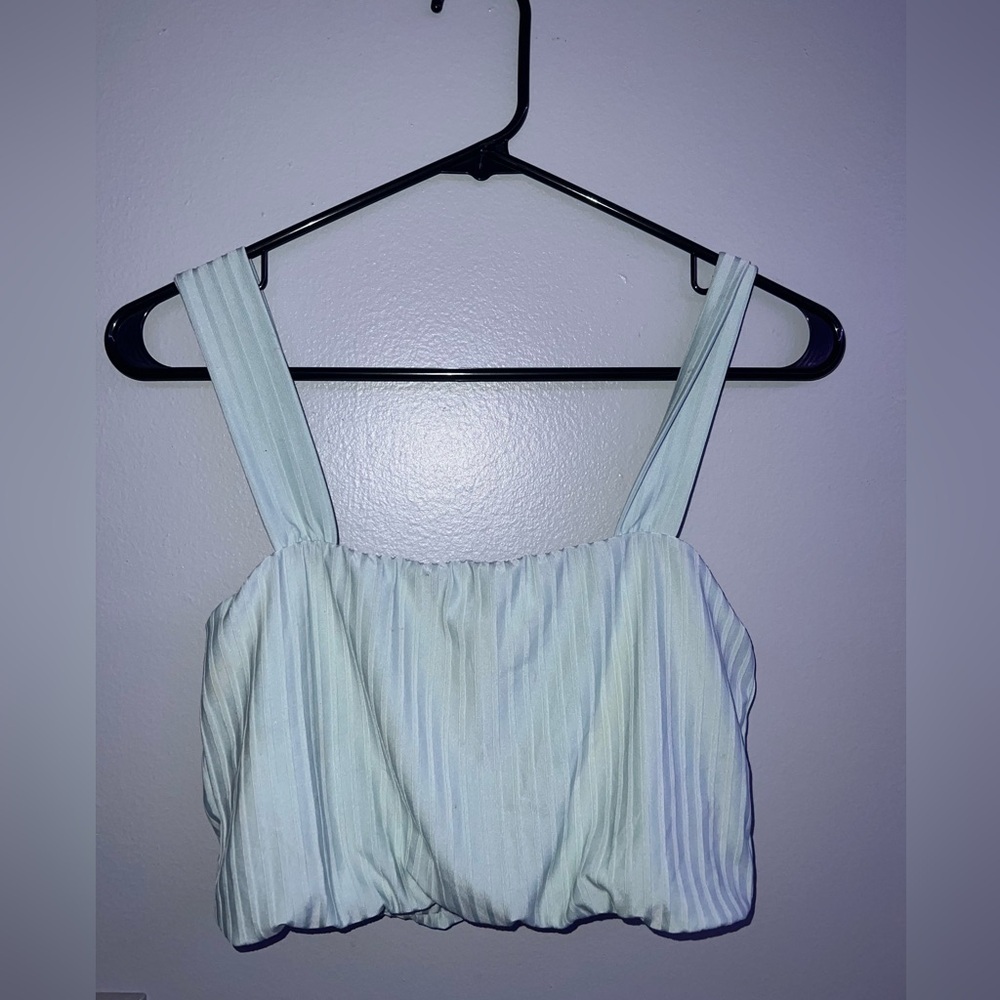 Hyfve Blue Tank Top